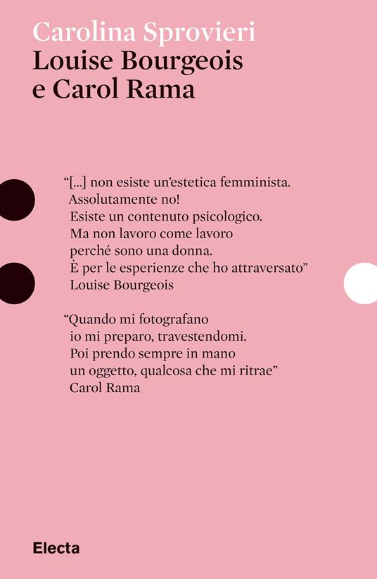 Louise Bourgeois e Carol Rama. Ediz. illustrata - Carolina Sprovieri - copertina