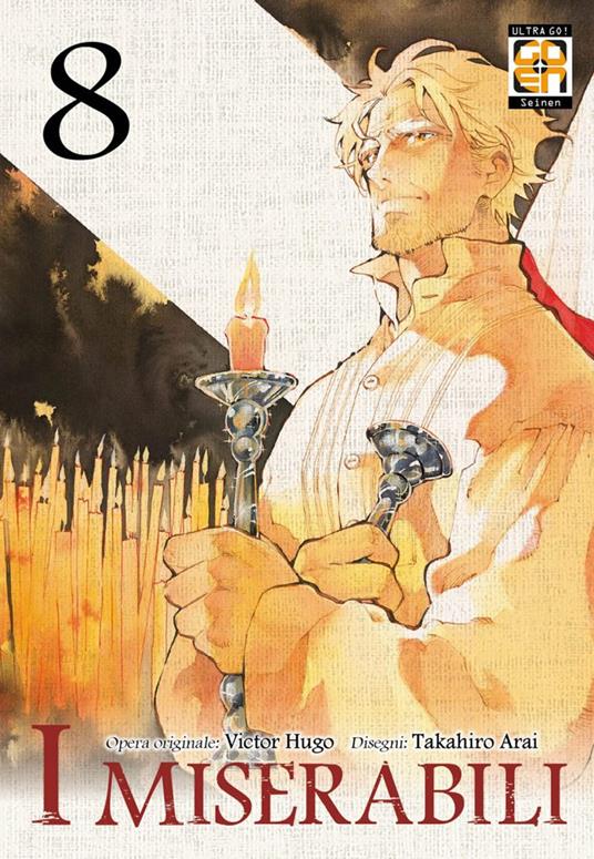 I miserabili da Victor Hugo. Vol. 8 - Takahiro Arai - copertina