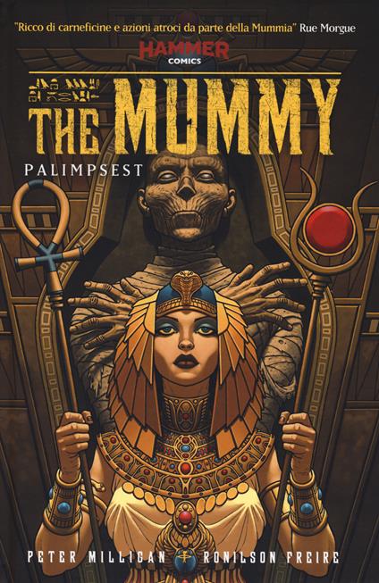 La mummia: palimpsest - Peter Milligan - copertina