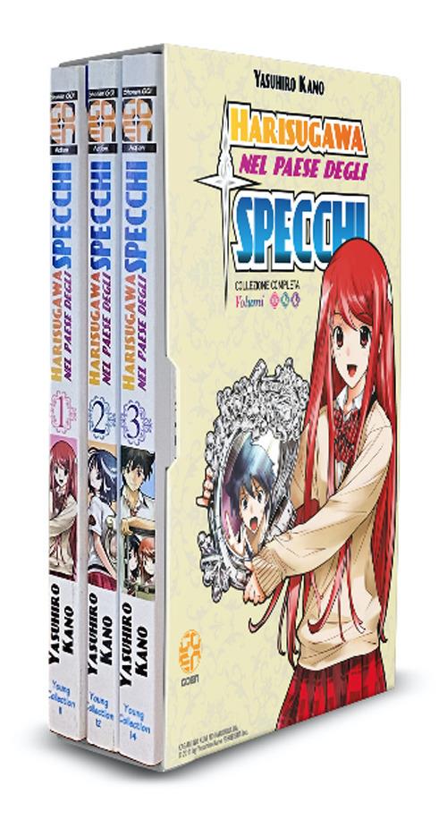 Harisugawa nel paese degli specchi. Vol. 1-3 - Yasuhiro Kano - copertina