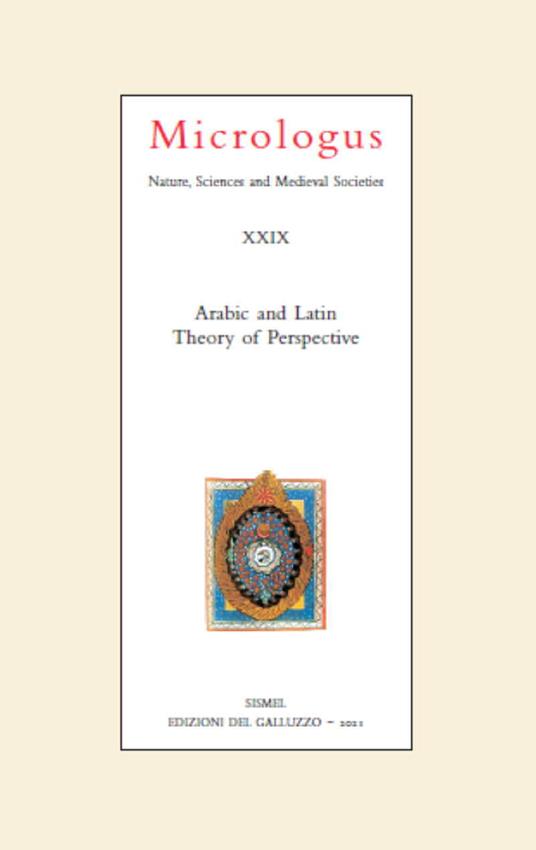 Micrologus. Nature, sciences and medieval societes (2021). Vol. 29: Arabic and latin. Theory of perspective - copertina