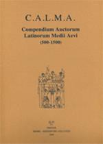 C.A.L.M.A. Compendium auctorum latinorum Medii Aevi (500-1500) (2021). Vol. 7\2: Iacobus de Susato - Ibn Tumart.