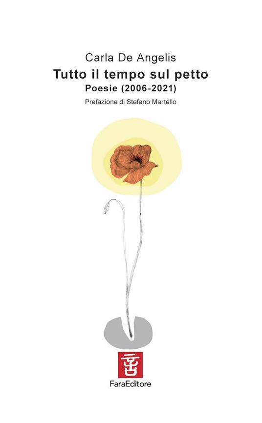 Tutto il tempo sul petto. Poesie (2006-2021) - Carla De Angelis - copertina
