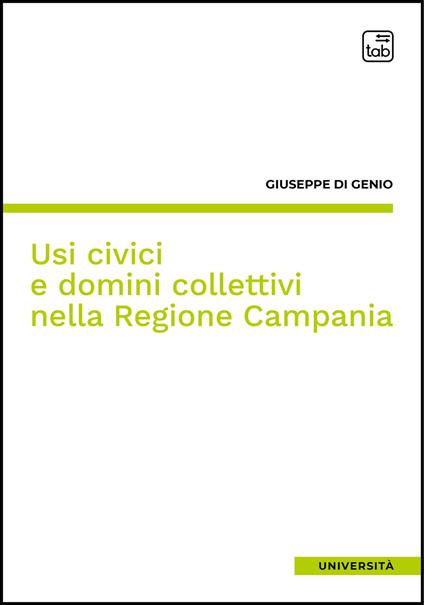 Usi civici e domini collettivi nella Regione Campania - Giuseppe Di Genio - ebook