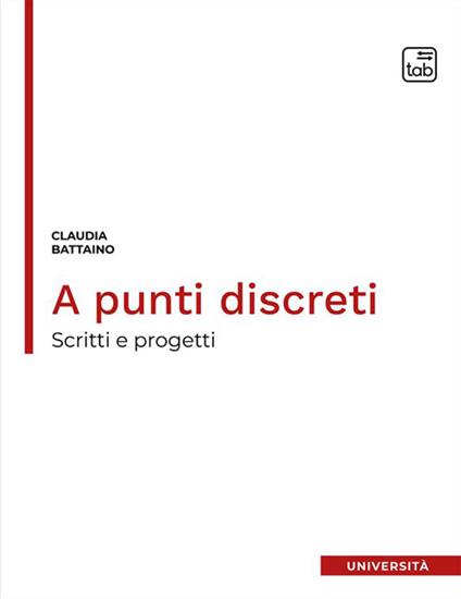 A punti discreti. Scritti e progetti - Claudia Battaino - copertina