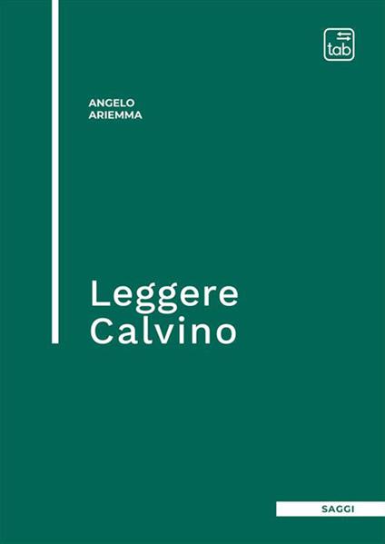 Leggere Calvino - Angelo Ariemma - copertina