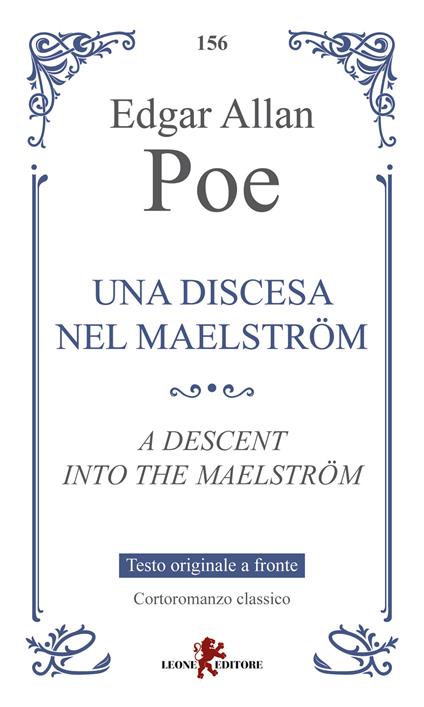 Una discesa nel Maelström. Testo originale a fronte - Edgar Allan Poe - copertina