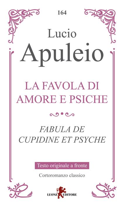 La favola di Amore e Psiche. Testo latino a fronte - Apuleio - copertina