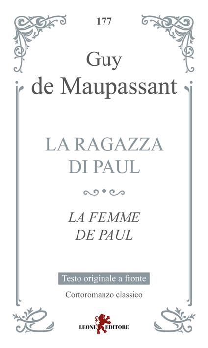 La ragazza di Paul-Le femme de Paul - Guy de Maupassant - copertina