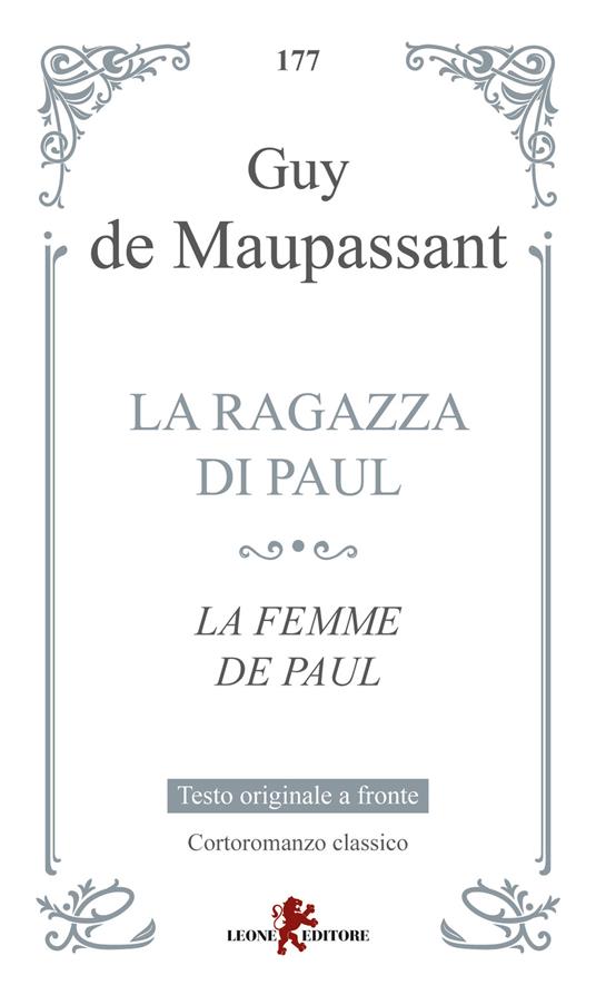 La ragazza di Paul-Le femme de Paul - Guy de Maupassant - copertina