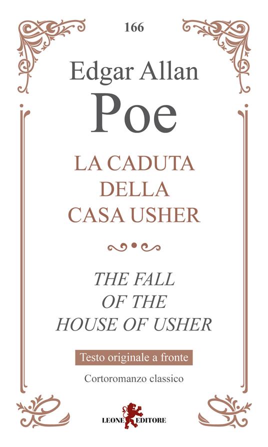 La caduta della casa Usher-The fall of the house of Usher - Edgar Allan Poe - copertina