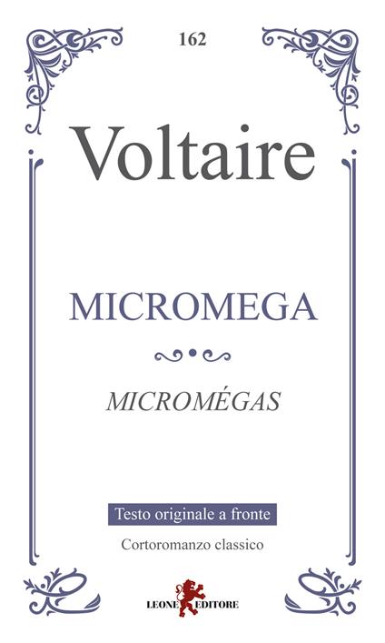 Micromega-Micromegas. Testo francese a fronte - Voltaire - copertina