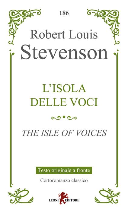 L'isola delle voci-The isle of voices - Robert Louis Stevenson - copertina