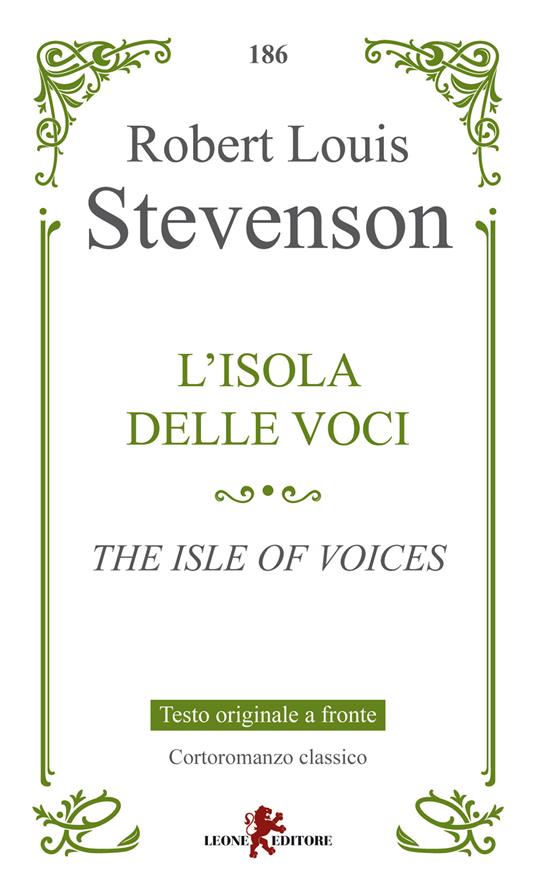 L'isola delle voci-The isle of voices - Robert Louis Stevenson - copertina