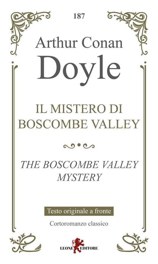 Il mistero di Boscombe Valley-The Boscombe Valley mystery - Arthur Conan Doyle - copertina