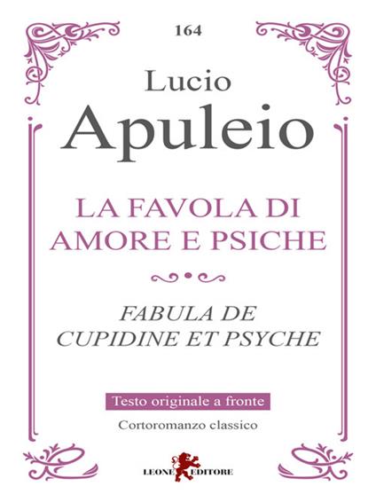 La favola di Amore e Psiche. Testo latino a fronte - Apuleio,Simone Del Vecchio - ebook