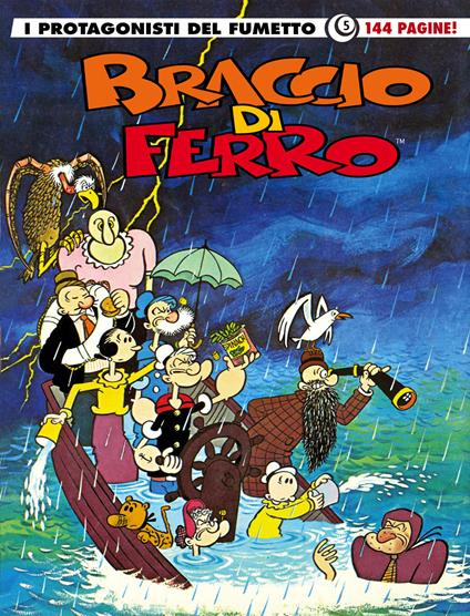 Braccio di Ferro. I protagonisti del fumetto. Vol. 5 - copertina