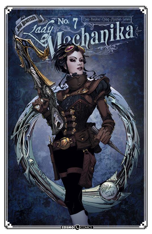 Lady Mechanika. Vol. 7: Sangre - Joe Benitez,M. M. Chen - copertina