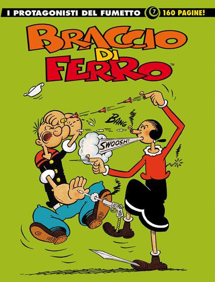 Braccio di Ferro. I protagonisti del fumetto. Vol. 7 - copertina