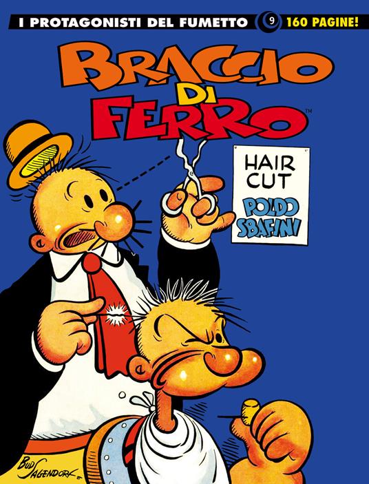 Braccio di Ferro. I protagonisti del fumetto. Vol. 9 - copertina