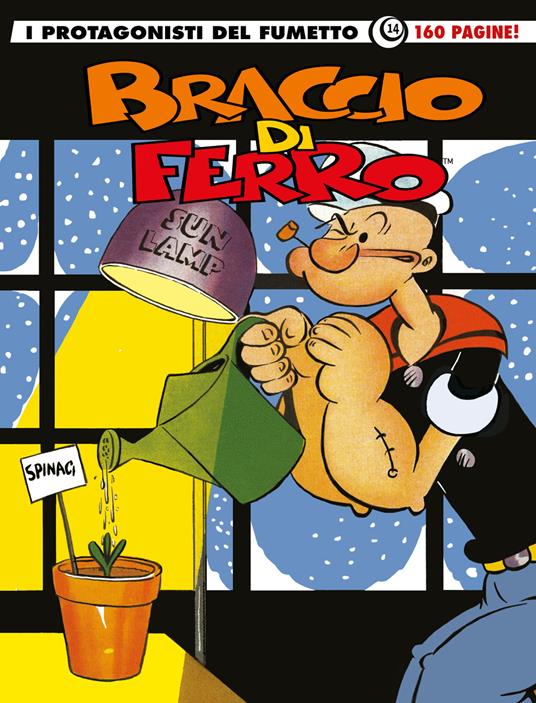 Braccio di Ferro. I protagonisti del fumetto. Vol. 14 - copertina
