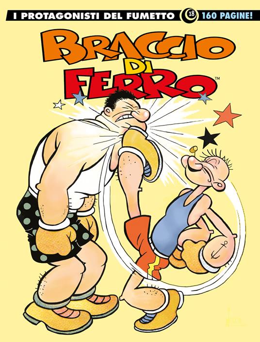 Braccio di Ferro. I protagonisti del fumetto. Vol. 19 - copertina