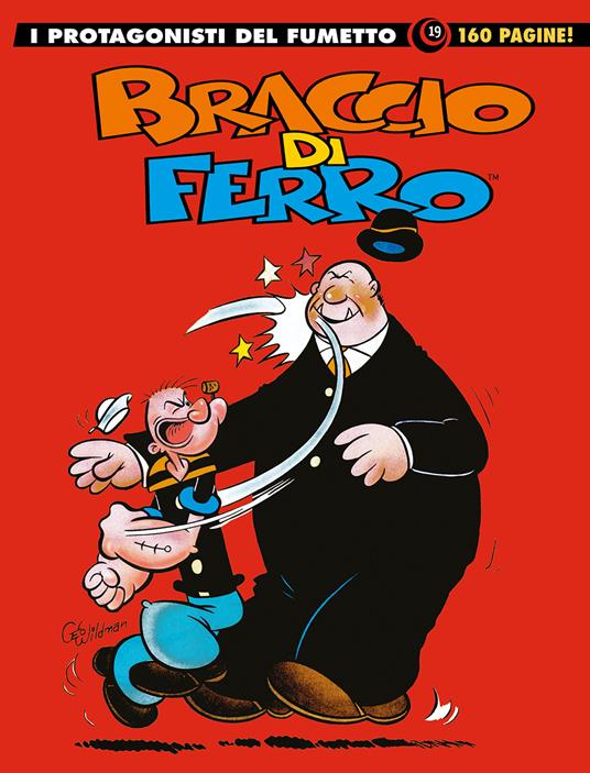 Braccio di Ferro. I protagonisti del fumetto. Vol. 19 - copertina