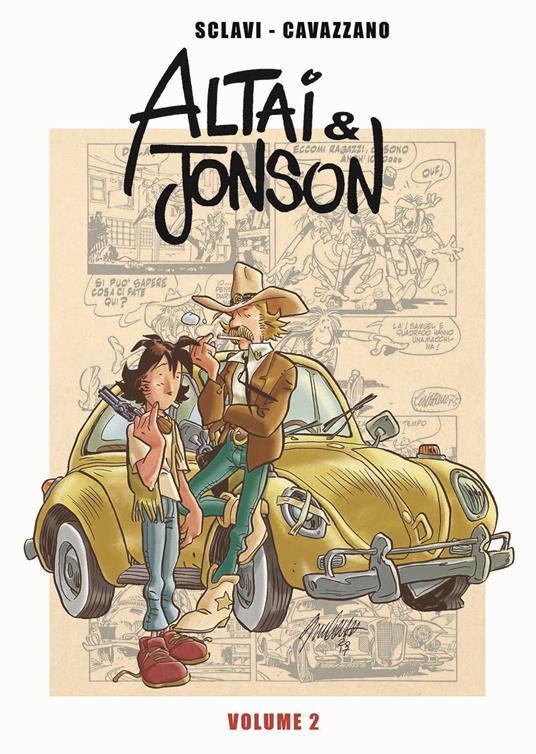 Altai & Jonson. Vol. 2: Un flash coi fiocchi e altre storie - Tiziano Sclavi,Giorgio Cavazzano - copertina