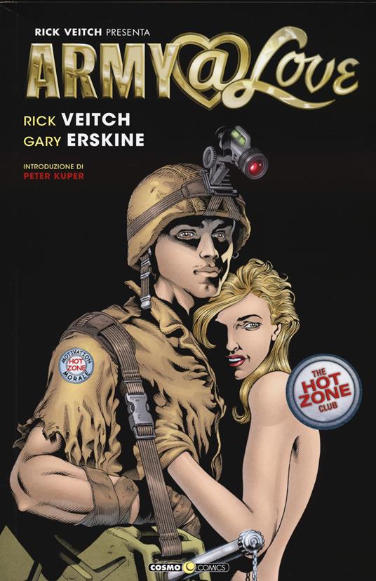 Army @ love. The hot zone club. Ediz. italiana - Rick Veitch - copertina