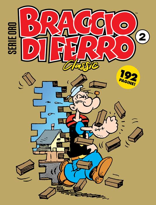 Braccio di Ferro classic. Serie oro. Vol. 2 - Bud Sagendorf - copertina