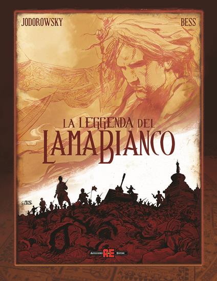 La leggenda del Lama bianco - Alejandro Jodorowsky - copertina