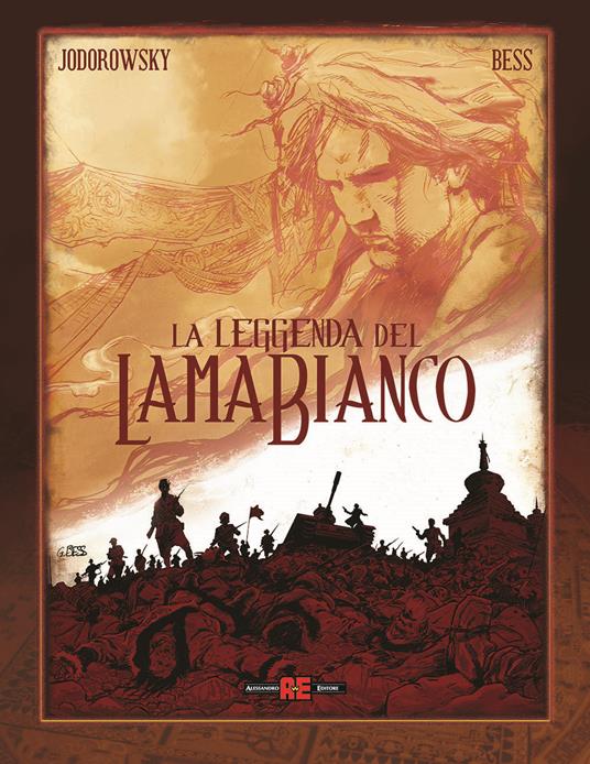 La leggenda del Lama bianco - Alejandro Jodorowsky - copertina