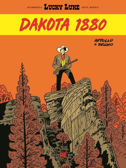 Dakota 1880. Lucky Luke - copertina