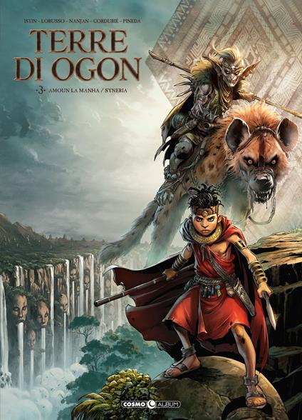 Le terre di Ogon. Vol. 3: Amoun la manha/Syneria - copertina