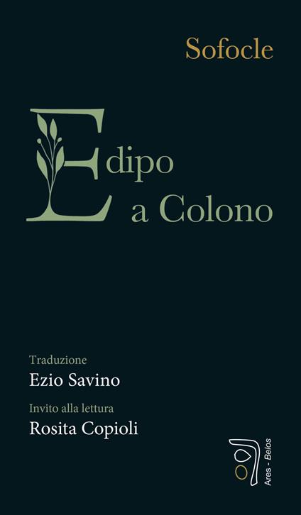 Edipo a Colono - Sofocle - copertina