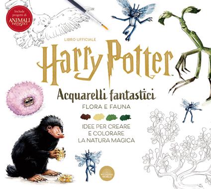 Harry Potter. Acquarelli fantastici. Ediz. illustrata - copertina