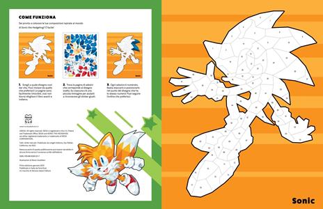 Sonic the Hedgehog. Colora con gli sticker. Ediz. a colori - 3