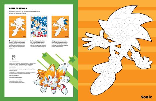 Sonic the Hedgehog. Colora con gli sticker. Ediz. a colori - 3