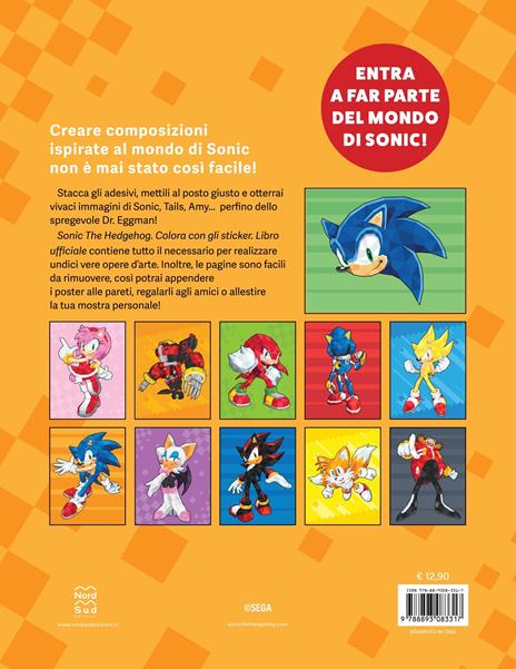 Sonic the Hedgehog. Colora con gli sticker. Ediz. a colori - 5