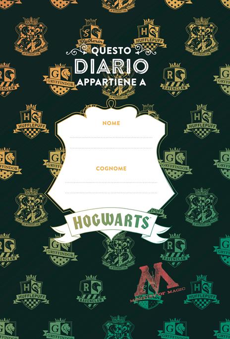Diario di Harry Potter 2023/2024 - Nord-Sud - Cartoleria e scuola