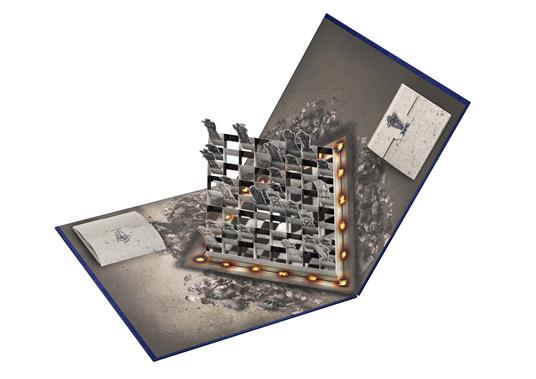 Harry Potter. Gli scacchi di Hogwarts. Magia pop-up. Ediz. a colori - 2