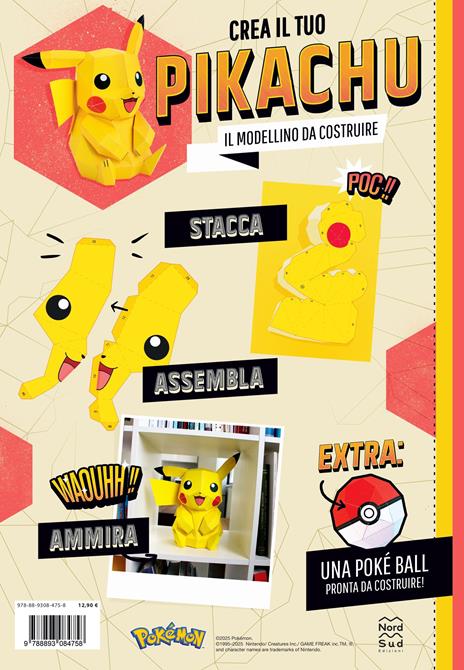 Pokémon. Crea il tuo Pikachu. Il modellino da costruire del Pokémon più famoso di sempre - 2
