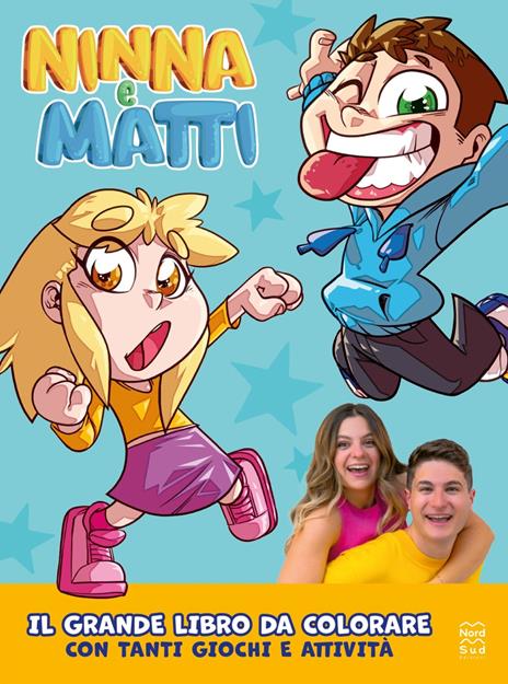 Il grande libro da colorare. Ediz. illustrata - Ninna e Matti - copertina