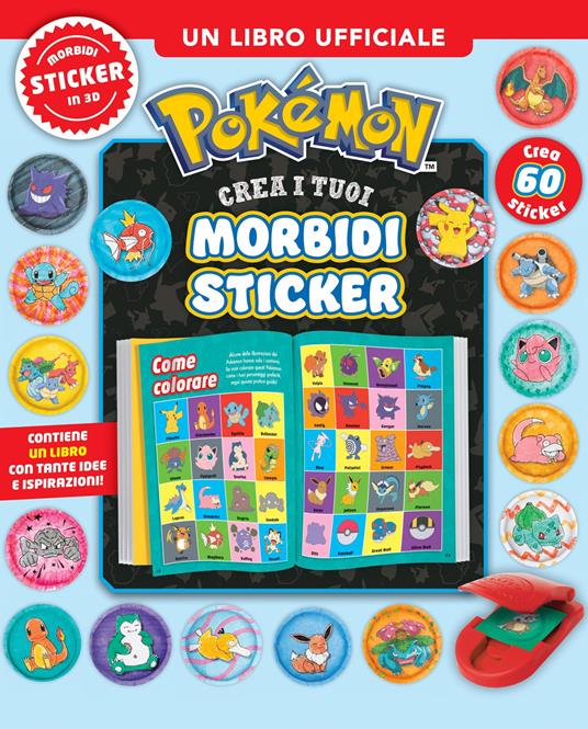 Pokemon. Crea i tuoi morbidi sticker - copertina