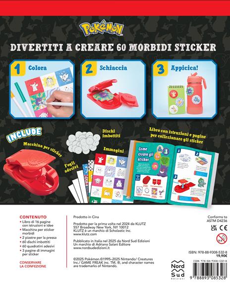 Pokemon. Crea i tuoi morbidi sticker - 2