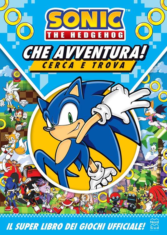 Sonic the Hedgehog. Che avventura! Cerca e trova - copertina