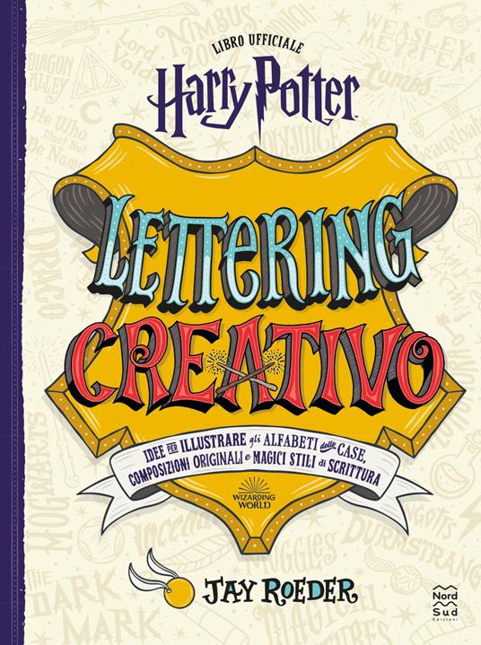 Harry Potter. Lettering creativo. Ediz. a colori - Jay Roeder - copertina