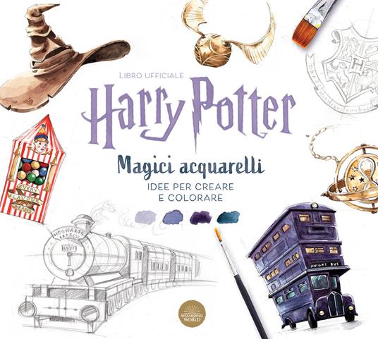 Harry Potter. Magici acquarelli. Ediz. a colori - copertina