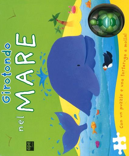 Girotondo nel mare. Libro puzzle. Ediz. illustrata. Con gadget - Alex Burnett - copertina