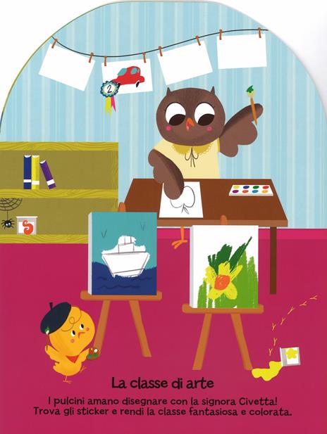 Pulcino. Amici sticker. Con adesivi. Ediz. illustrata - 3